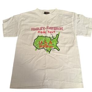 Harley Davidson Youth XS Made in the USA  T-Shirt HD of Santa Barbara